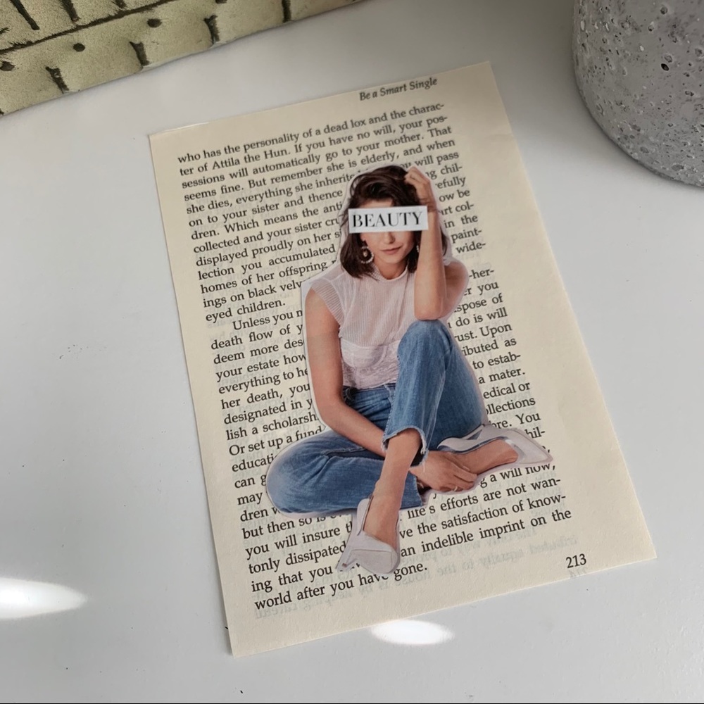 Handmade 5x7 Fashion Collage - Empower Theme - Picture 4 of 10